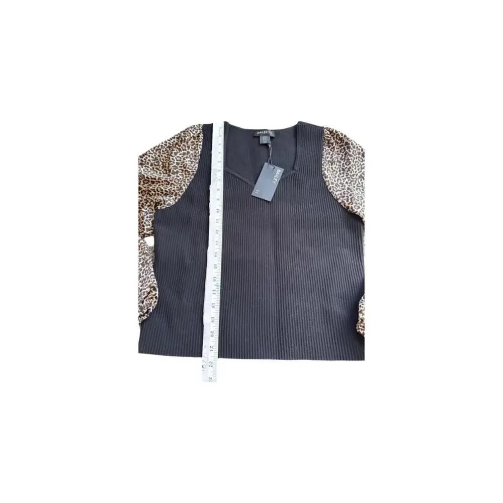 Bailey ladies top size XL. Black Tiger Color. Sliming. New With Tags - Picture 2 of 4
